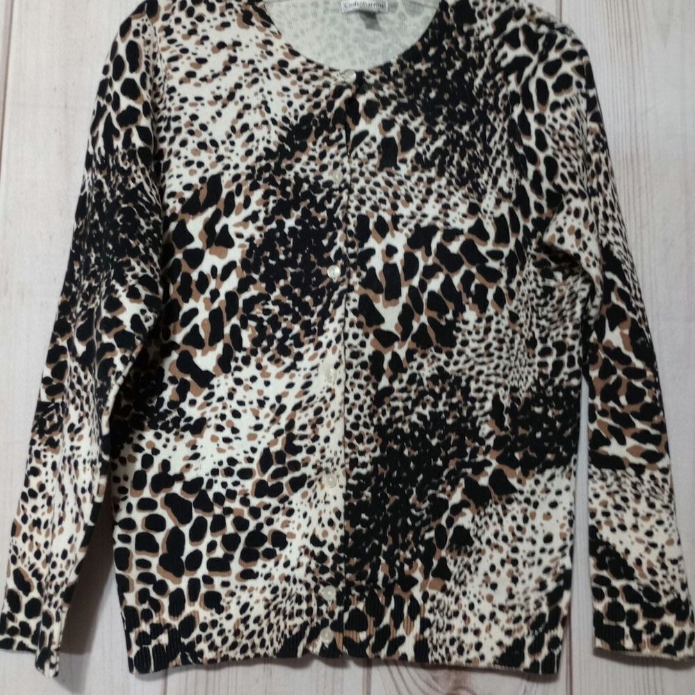 Croft and Barrow Sweater Ladies‎ Medium Petite Cardigan